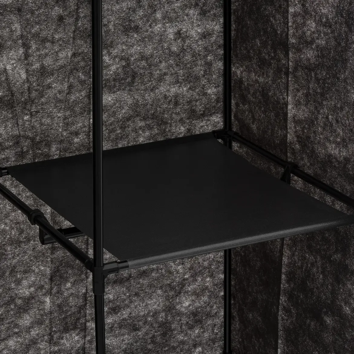 ARMOIRE MODULABLE 3 PENDERIES 5 ETAGERES