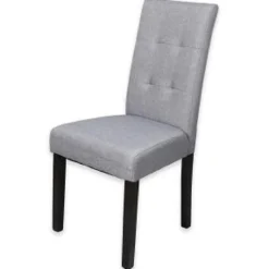 ASHLYN CHAISE TISSU GRIS CLAIR
