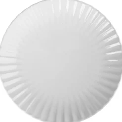 ASSIETTE A DESSERT GRES BLANC 20CM