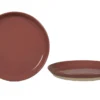 ASSIETTE A DESSERT NATURAL 20CM TERRACOTTA GRES