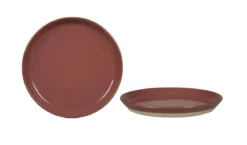 ASSIETTE A DESSERT NATURAL 20CM TERRACOTTA GRES