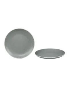 ASSIETTE A DESSERT PASTEL 19.5CM GRIS GRES