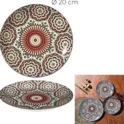 ASSIETTE A DESSERT ZAHRA D20CM