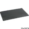 ASSIETTE ARDOISE 20X30CM