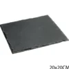 ASSIETTE ARDOISE 20X20CM