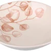 ASSIETTE A SOUPE BRANCHE GRES DECOREE FORME COUPE 20CM
