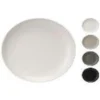 ASSIETTE BLANC NOIR VERT OU GRIS 20CM