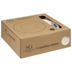 ASSIETTE CREUSE BISTROT 20CM