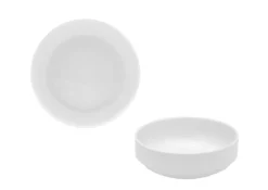 ASSIETTE CREUSE BLANCHE PLANE 15CM PORCELAINE