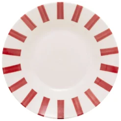 ASSIETTE CREUSE CHERI ROUGE 20CM