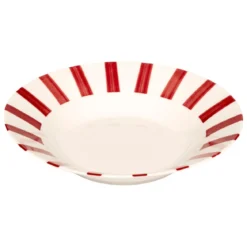 ASSIETTE CREUSE CHERI ROUGE 20CM