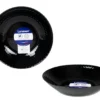 ASSIETTE CREUSE 20CM PAMPILLE NOIR OPALE