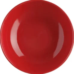 ASSIETTE CREUSE COLORAMA D.22CM ROUGE