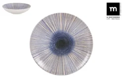 ASSIETTE CREUSE IRYS MONACO BRILLO 21CM