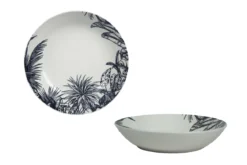 ASSIETTE CREUSE JUNGLE 20CM PORCELAINE