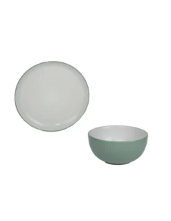 ASSIETTE CREUSE MALAGA VERT 16CM GRES