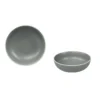 ASSIETTE CREUSE PASTEL 18CM GRIS GRES