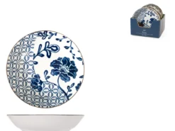 ASSIETTE CREUSE PORCELAINE BEIJING 20CM