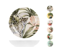 ASSIETTE CREUSE PORCELAINE SAVANA 20CM
