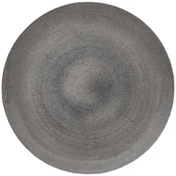 ASSIETTE DE PRESENTATION AURORE GRIS D.33CM