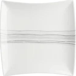 ASSIETTE DE PRESENTATION LIGNES 29X29CM