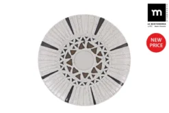 ASSIETTE DESSERT BARROC MONACO ECLAT D.20CM