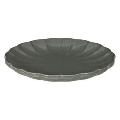 ASSIETTE DESSERT CALISTA GRIS D20CM