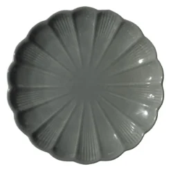 ASSIETTE DESSERT CALISTA GRIS D20CM