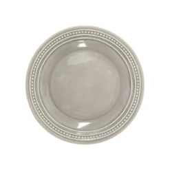ASSIETTE DESSERT CARMEN GRIS 22CM