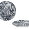 ASSIETTE DESSERT JUNGLE 19CM PORCELAINE