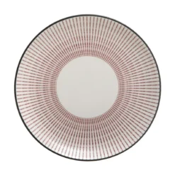 ASSIETTE DESSERT LUNIS ROUGE 19CM