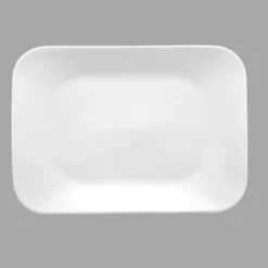 ASSIETTE DESSERT RECTANGLE ELEGANCE 23.5X17CM