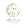 ASSIETTE EFFET TERRAZZO D20CM