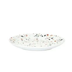 ASSIETTE EFFET TERRAZZO D20CM