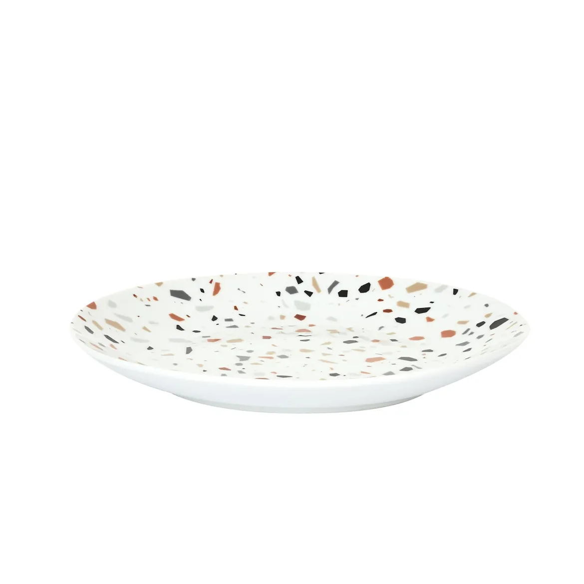 ASSIETTE EFFET TERRAZZO D20CM