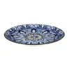 ASSIETTE JAIPUR BLEUE D.19CM