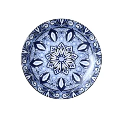 ASSIETTE JAIPUR BLEUE D.19CM
