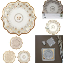 ASSIETTE JETABLE MIRAGE X6 PIECES