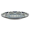 ASSIETTE MANDALA BLEU D.19CM