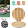 ASSIETTE MELAMINE ZIGZAG D.20.5X1.5CM