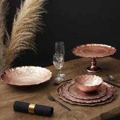 ASSIETTE MIRAGE VERRE D.21CM