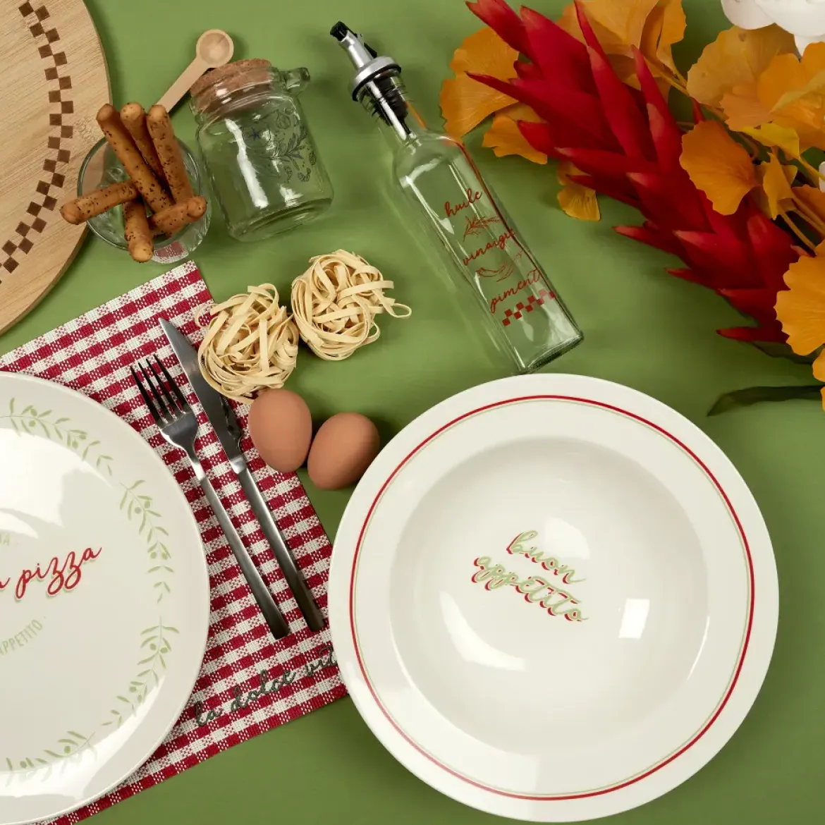 ASSIETTE PATES DOLCE VITA 27CM