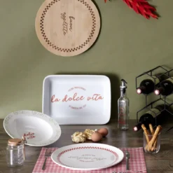 ASSIETTE PATES DOLCE VITA 27CM