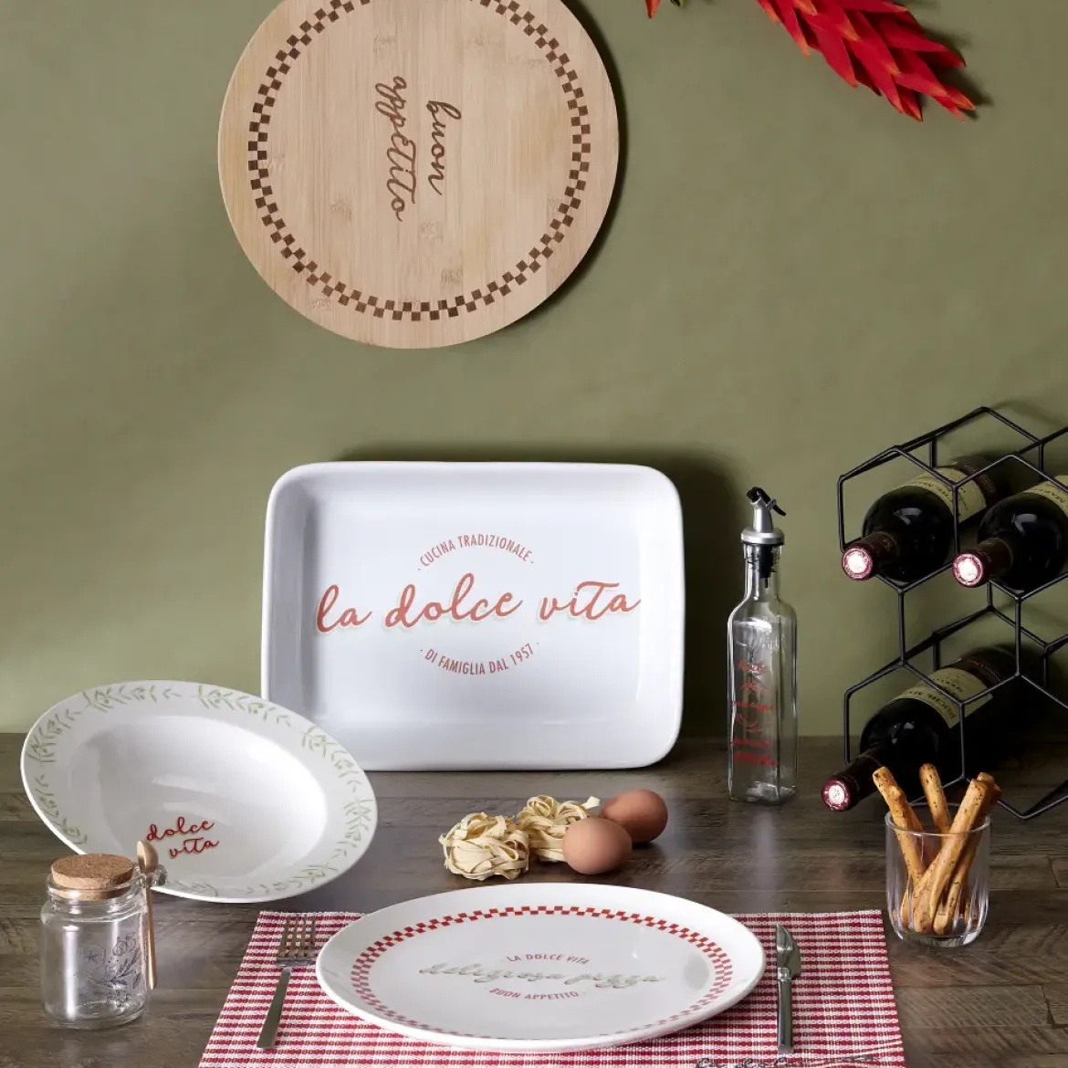 ASSIETTE PATES DOLCE VITA 27CM