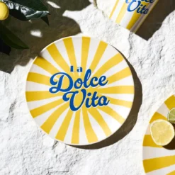 ASSIETTE PLASTIQUE DOLCE VITA D20CM