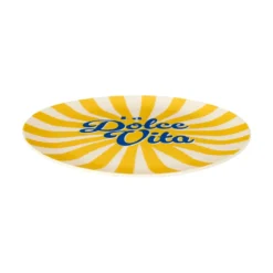 ASSIETTE PLASTIQUE DOLCE VITA D26CM