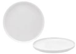 ASSIETTE PLATE BLANCHE PLANE 27CM PORCELAINE