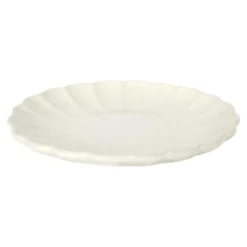 ASSIETTE PLATE CALISTA ECRU D27CM