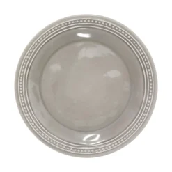 ASSIETTE PLATE CARMEN GRIS 27CM