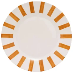 ASSIETTE PLATE CHERI OCRE 27CM